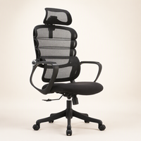 Chaise de bureau ergonomique massante chauffante avec support lombaire 3D, accoudoirs 6D, maille respirante et repose-pieds rétractable 135 °   Appuie-tête inclinable