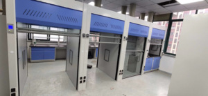Top Sales 5 Feet Walk <strong>in</strong> Fume Cabinet Two Vertical Rising Sashes All Steel CE Certificate - Product Image 6