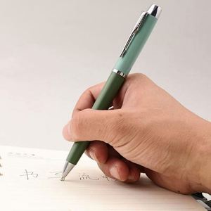ปากกาโลหะแบบพับเก็บได้ปากกาลายเซ็นแบบโลหะโลโก้ออกแบบได้ตามต้องการ - Product Image 2