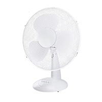 Meilleur choisir Portable 12 ''pouces fonction de ventilateur de bureau de table de différentes tailles pour la maison et l'hôtel ventilateur de ventilation en métal