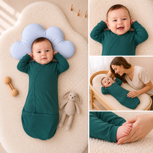 Combinaison pour bébé en tricot côtelé à manches longues, impression personnalisée ODM, vêtements unisexes pour bébé, faible MOQ, vente chaude - Product Image 2