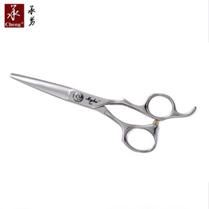 014-55BK 전문 헤어 커팅 가위 블랙 컬러 풀 한 스타일리스트 뷰티 살롱 헤어 가위 CNC YONGHE - Product Image 4