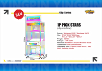 Machine d'arcade à griffes à monnayeur avec lumières colorées, distributeur de prix, de snacks et de jouets en peluche, garantie, en métal et acrylique, grue à commande anglaise