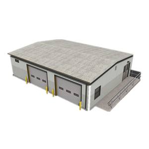 Bâtiment en structure d'acier préfabriquée conforme à la norme ASTM, usine industrielle modulaire durable en acier fabriqué, entrepôt moderne - Product Image 6