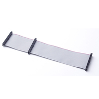Lingable 20CM IDE 44 pines hembra a doble hembra extensión datos cinta plana HDD Cables Disco Duro Cable para HDD SSD