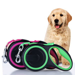 Guinzaglio da addestramento per animali domestici retrattile automatico personalizzato da 5M guinzaglio per cani di piccola taglia media per cani di taglia piccola e media - Product Image 2