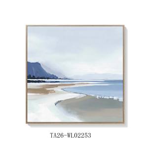 Conjunto de Impresiones en Lienzo de Paisajes Minimalistas, Listo para Colgar, Arte de Pared para Decoración del Hogar de Estilo Moderno y Bohemio - Product Image 1