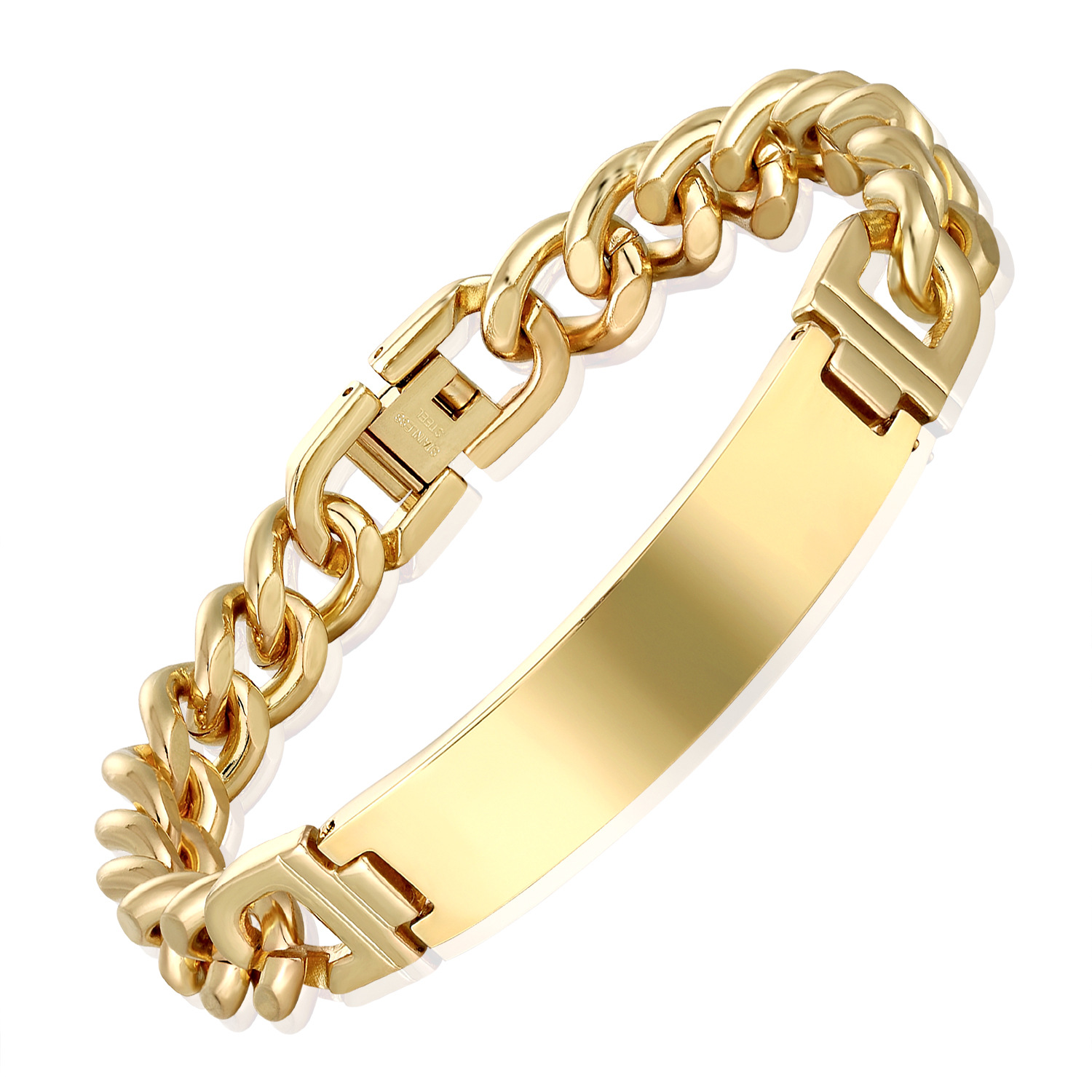 Pulsera de oro de 12 mm