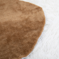 Nettes Haifischfilz-Haustier bett New Style Katzen & Hunde Schlaf bett Katzen bedarf Kreatives Dreieck Tiefschlaf bett