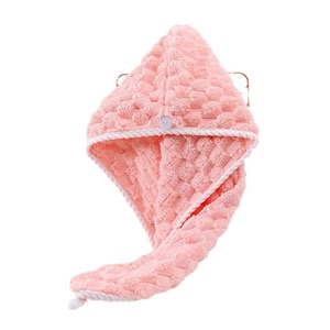 Jin Ao Cloud – bonnet de séchage des cheveux en polaire, 25x65 cm, serviette absorbante épaisse à séchage rapide pour femmes, usage domestique - Product Image 4