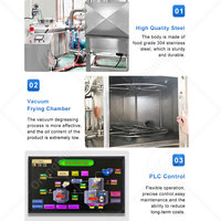 Orme Lage Temperatuur Vacuüm Frituurmachine Mini Banaan Chip Vacuüm Olie Friteuse Machine Prijs