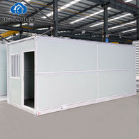 Maison Mobile pliable Standard et moderne, pliable et insonorisé, conteneur isolé et pliable