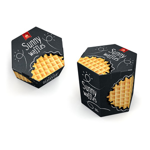 Round wedding coloring flower display gift candy cardboard food packaging boxes carton rotating snack waffle packaging paper box
