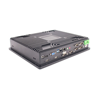 Processeur Intel I5 de 7e génération, 15 pouces, boîtier sans ventilateur pour ordinateur industriel, entrée d'alimentation 6-RS232 DC 9-36V, écran tactile intégré