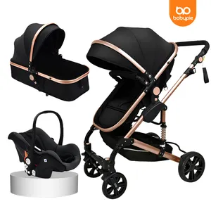 Eva bánh xe bé Wagon xe đẩy với tán 4 trong 1 ghế xe em bé mang theo Giỏ xe đẩy giá rẻ đa chức năng xe đẩy em bé