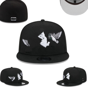 Casquette de baseball entièrement fermée à six panneaux, neuve, brodée, tendance, style hip-hop, <span class=keywords><strong>snapback</strong></span> - Product Image 2