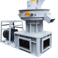 Machine à granulés de bois 30 kW, moteur haute puissance, broyeur intégré, haute productivité, OEM CE pour grande usine de traitement des déchets boisés