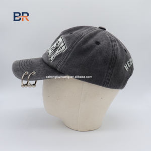 Bonés de Beisebol Esportivos Unissex de Algodão Clássico Vintage com 6 Painéis, Bordado de Letras, Estilo Fashion, Atacado para Fabricantes, com Detalhes Metálicos e Design Formal - Product Image 3