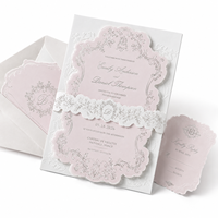 Carte de luxe personnalisée 2026, écologique, imprimée en typographie, invitations de mariage haut de gamme, texte en relief, carte postale, liste des invités, menu, cadeau