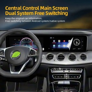 Système de contrôle central vidéo Android pour Mercedes Benz Classe E W213 2016-2018, autoradio avec double écran 12,3+12,3 pouces, GPS, 4G, CarPlay - Product Image 6