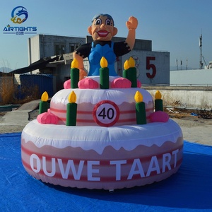 2.7m Haute Hollande Sarah Gâteau Ballon Gonflable Bon Marché OUWE TARRAT Ballon <span class=keywords><strong>pour</strong></span> <span class=keywords><strong>Location</strong></span> De Fête D'<span class=keywords><strong>anniversaire</strong></span> - Product Image 1