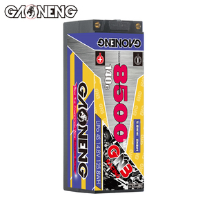 Batterie LiPo RC GNB GAONENG 8500MAH <span class=keywords><strong>4S</strong></span> 4S2P 14.8V 140C 5mm avec boîtier rigide et équilibrage intégré pour voitures, bateaux, camions et truggys RC 1:8 1/8 - Product Image 4