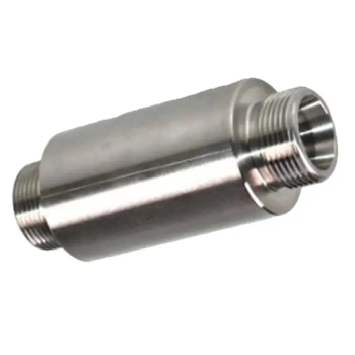 Good quality OEM CNC stainless steel hollow threaded Hydraulic Union Pipe Fitting Factory price