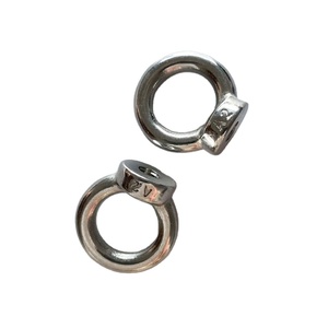 Mắt <span class=keywords><strong>Nut</strong></span> Vòng Dây Giày Cổ Áo M4 M8 M6 Nhãn Cầu Eyebolt M10 Oval Bolt Jis Nuts 1/2 "1/4" 24 Mm Camel Thimble Nâng Có Khía - Product Image 1