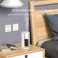 Diffuseur d'arômes silencieux sans eau, atomisation nano, protection contre les fuites, diffuseur d'huiles essentielles rechargeable pour voiture