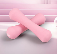 Dames halterset van neopreenrubber met antisliplaag en comfortabel handvat voor thuisgym en lichaams-/armtraining