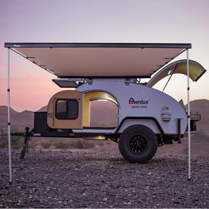 Trọng lượng nhẹ du lịch Trailer <span class=keywords><strong>RV</strong></span> phụ kiện bên ngoài SUV xe van offroad Giọt Nước Mắt cắm trại mái hiên - Product Image 1