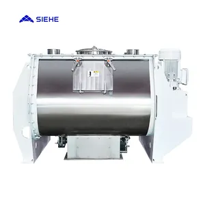 High speed horizontal non-gravity two shaft paddle mixer blender for Pesticide mixing