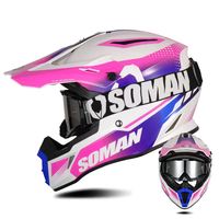 NOUVEAU CASQUE DE MOTOCROSS ÉLÉGANT UNISEXE POUR LA CONDUITE EN EXTÉRIEUR ET LA PROTECTION