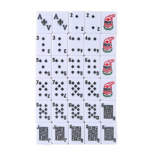 Mini Mahjong de Viaje, 24mm, 120 Piezas, Fichas de Póker Verdes para el Mercado de Singapur, Malasia y Latinoamérica - Product Image 5