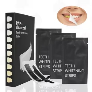 แผ่นฟอกสีฟันกลิ่นมิ้นท์ผสมถ่านไม้ไผ่ - Product Image 1