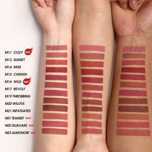 O.TW o.o cao cấp Matte Lip <span class=keywords><strong>Stick</strong></span> không dính không thấm nước lâu dài khoáng dựa trên nhung môi trang điểm 4g Trọng lượng tịnh - Product Image 5