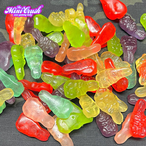 Venta al por mayor de dulces de Pascua, dulces de confitería, dulces americanos, forma de conejo, caramelo de goma recubierto - Product Image 3