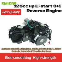Nouveau moteur Lifan 125cc d'origine amélioré et optimisé avec démarrage électrique, 3+1 vitesses de marche arrière pour ATV, quad, kart et buggy