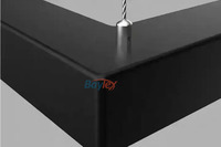 Lampe suspendue en aluminium de haute qualité, moderne, linéaire, LED, sans ombre, pour club de billard