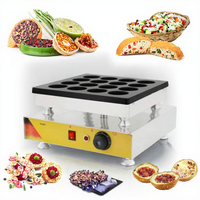 Nouvelle machine commerciale électrique à galettes de 5 pièces, haute productivité, pour la fabrication de gâteaux aux haricots rouges