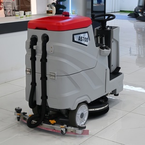 Robot de nettoyage de sols commercial, machine automatique de lavage et de récurage des sols rotative - Product Image 4