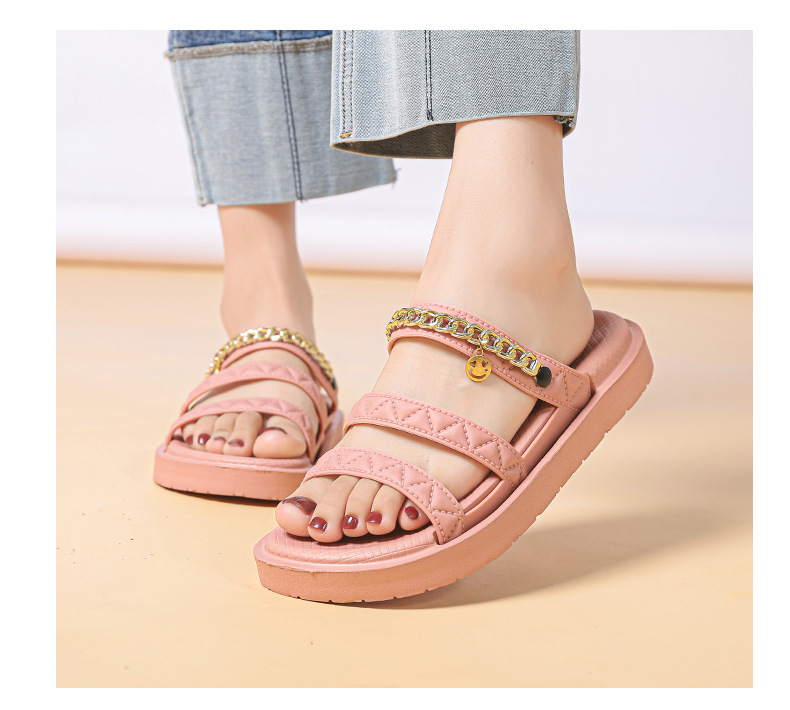 Women Fashion Slippers and Sandals Summer Girls PVC EVA Causal Flat Shoes