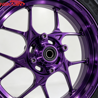 Roues Kenda Curve MAG Sumos CNC 12 pouces Noir Violet pour Tuttio RTR EM5 Yozma Valtinsu Razor In10 Pro X1 SparkM L Tiresq