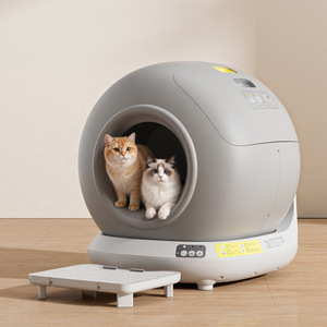 Caja de Arena Inteligente para Gatos con Control por App, Autolimpiable, Totalmente Cerrada, 78L, Anti-Salpicaduras, Baño para Mascotas de ABS - Product Image 6