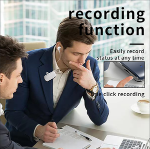 Écouteur sans fil Bluetooth Hi-Fi avec micro pour la conduite, le bureau et les affaires, assistant vocal, intra-auriculaire - Product Image 2