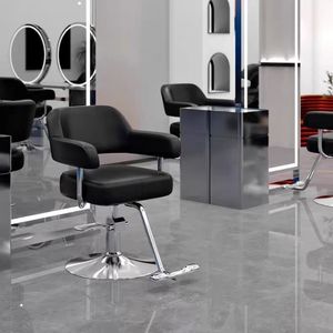 Chaises de salon de coiffure, chaises exclusives pour la coupe, la permanente et la coloration des cheveux, chaises rotatives - Product Image 4