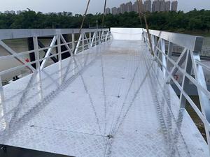 Pasarela de Aluminio para Marina, Muelle Modular, Pontón Flotante de HDPE - Product Image 3
