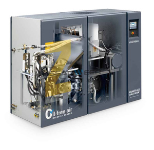 แอร์คอมเพรสเซอร์แบบไร้น้ำมัน Atlascopco AQ AQ30 AQ55 AQ30VSD+ AQ55VSD+ 55KW Copco  แบบหล่อลื่นด้วยน้ำ - Product Image 1