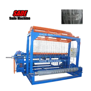 Automatic Fixed Knot Grassland Field Farm Fence Making Machine plant