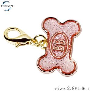 Placas de Identificación Personalizadas para Mascotas de Aleación de Zinc, Etiquetas con Nombre para Gatos, Accesorio para Collar de Perro con Logotipo de Hueso Personalizado, Dijes Colgantes con Broche - Product Image 2